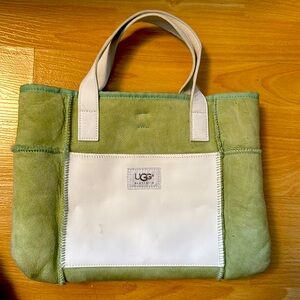 UGG Australia Green Suede Bag